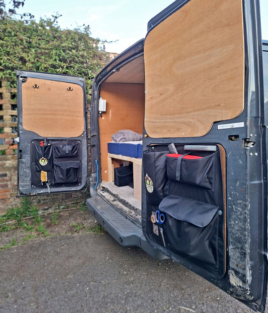 Ford Transit MK7 2000-2014 Barn Door Storage Pocket Organiser