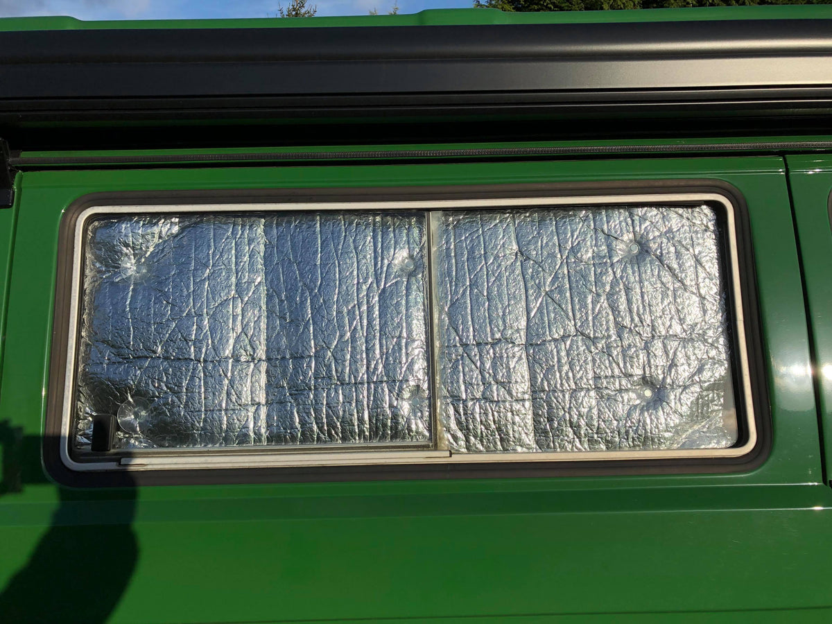 SALE 2nds T25 2 x Side Thermal Blinds