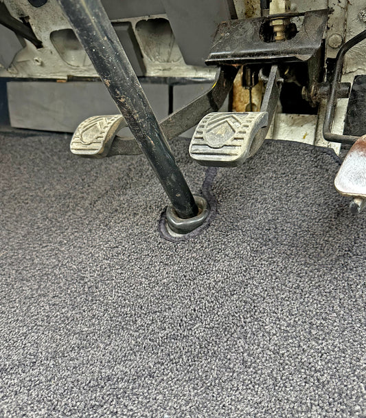 Citroen 2CV Non-Slip Dirt-Trapping Washable Floor Footwell Mat Set