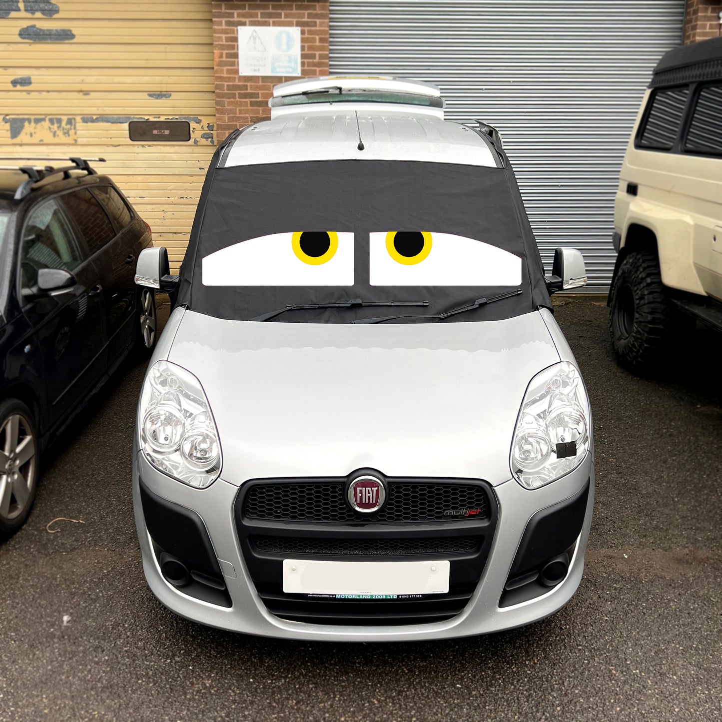 Fiat Doblo 2010-2022 Screen Cover Eyes - Danny