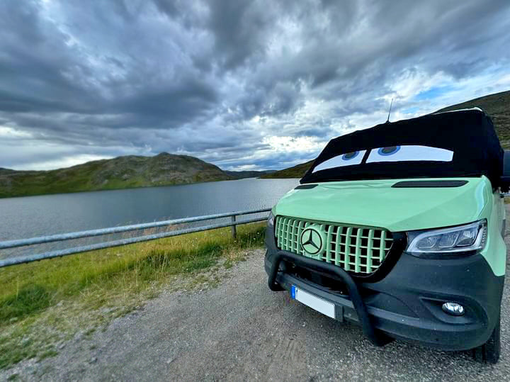 VW Crafter, Mercedes Sprinter Screen Cover Eyes - Danny