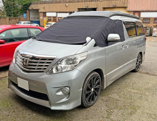 Toyota Alphard / Vellfire 2008-2015 Screen Cover - Plain Deluxe