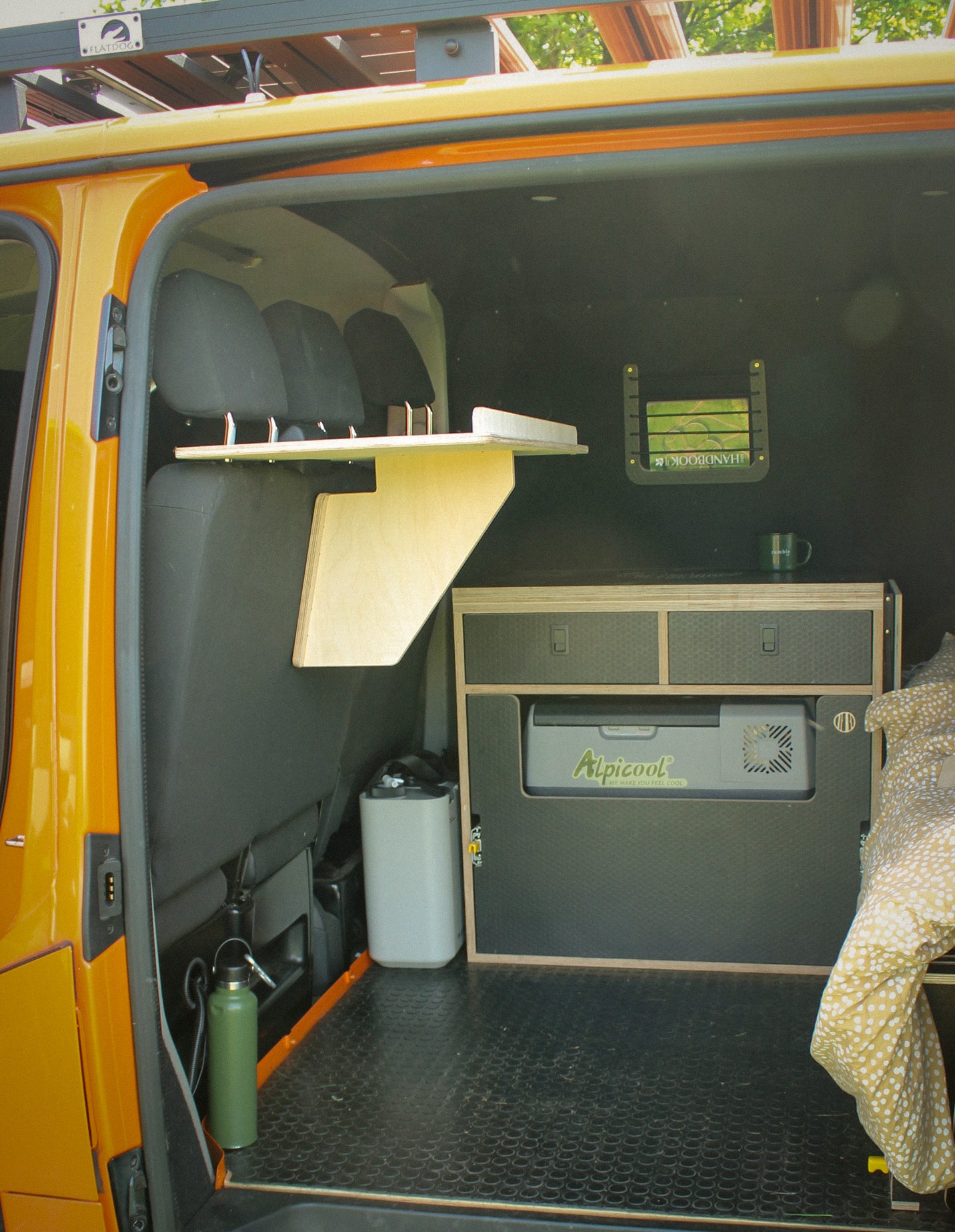 Head Rest Table / Shelf TWIN SEAT