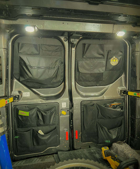 Transit Custom Barn Door Storage Pocket Organiser