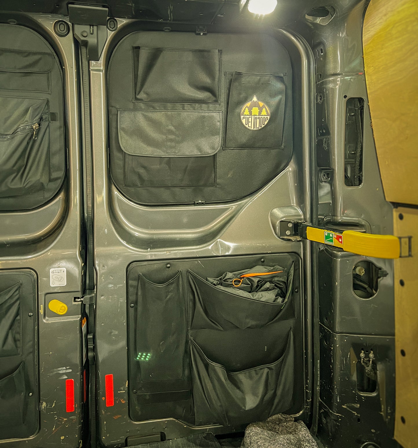 Transit Custom Barn Door Storage Pocket Organiser