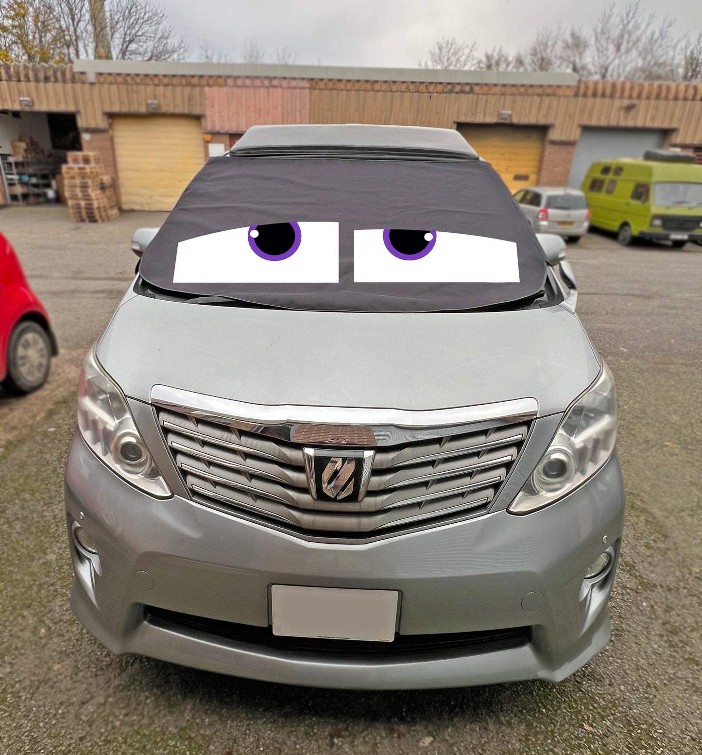 Toyota Alphard / Vellfire 2008-2015 Screen Cover - James Eyes