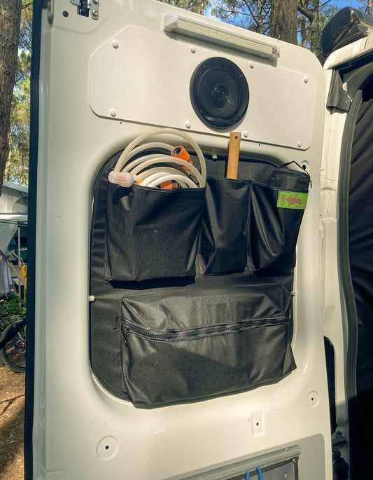 Fiat Ducato / Peugeot Boxer 2006+ Barn Door Storage Pocket Organiser