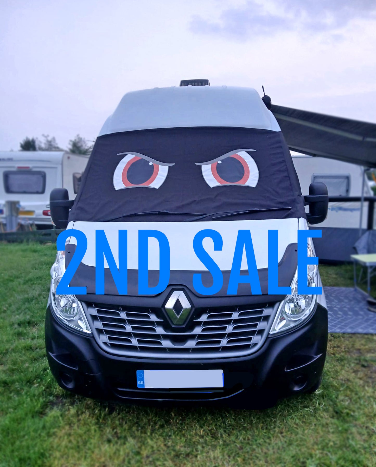 SALE 2nds Master Movano NV400 Screen Cover Red Eyes