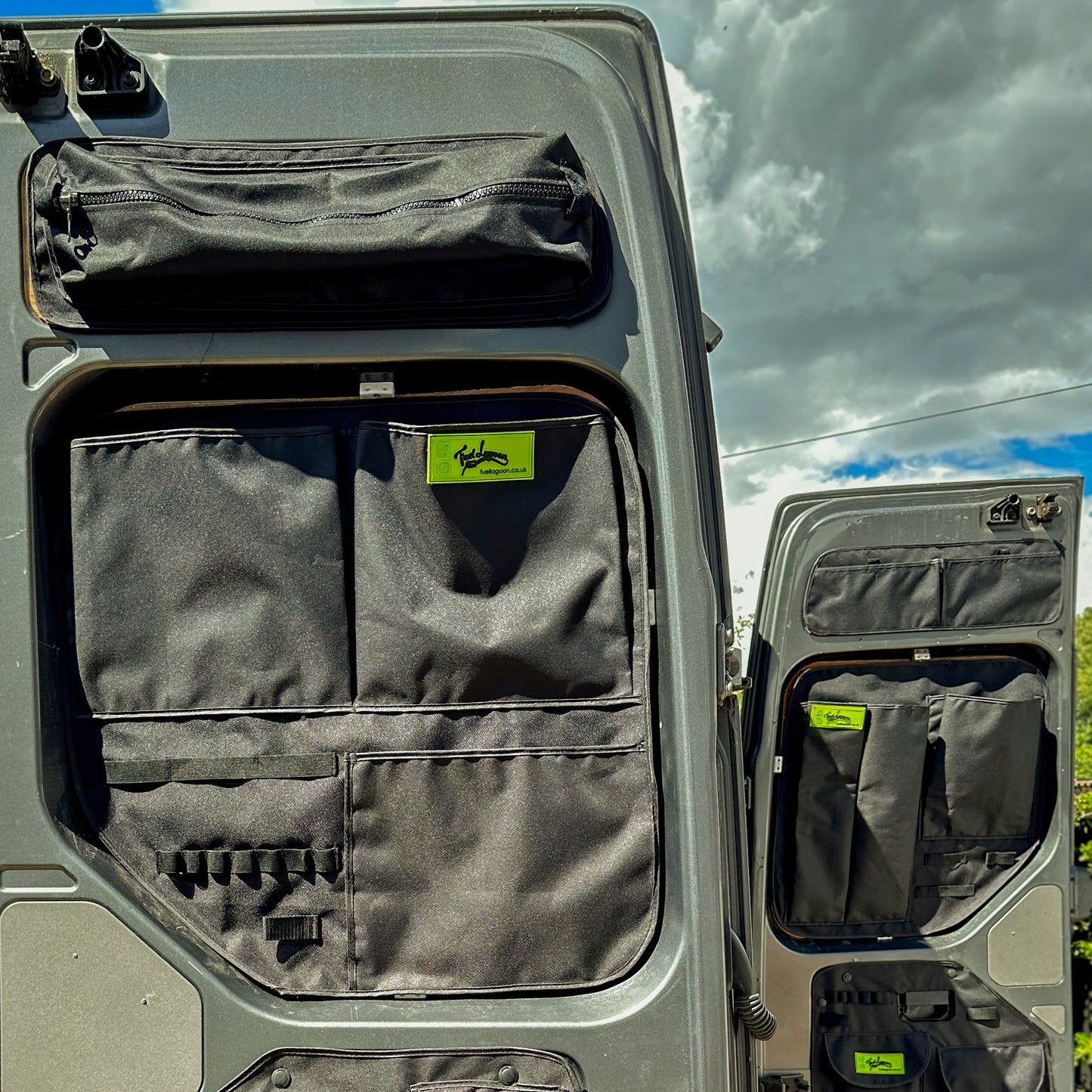 VW Crafter 2017+ Barn Door Storage Pocket Organisers (B)