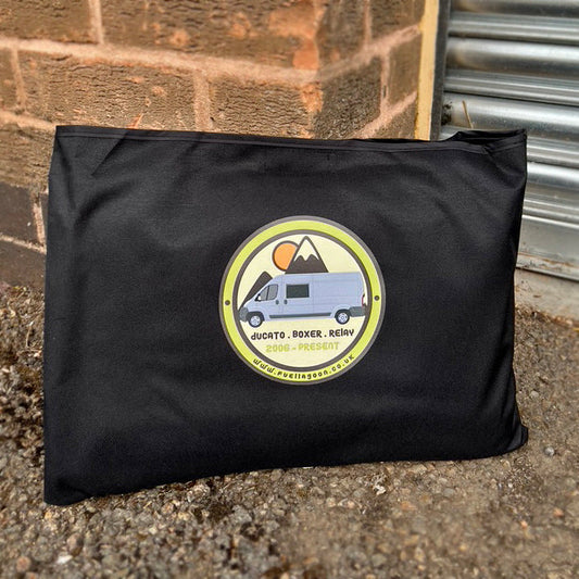 Ducato, Boxer, Relay 2006-Present Motorhome Screen Cover - Rock Logo