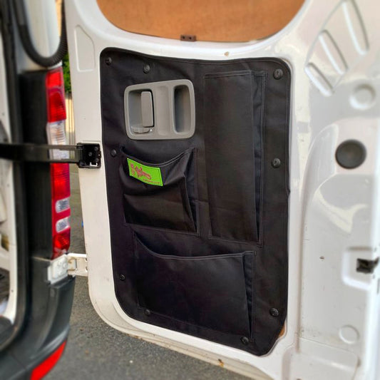 Mercedes Benz Sprinter 1996 - 2006 Barn Door Storage Pocket Organiser