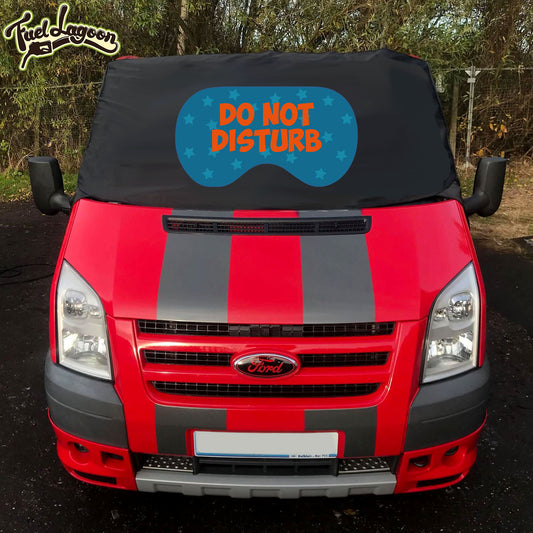 Ford Transit Screen Wrap - Eye Mask Designs