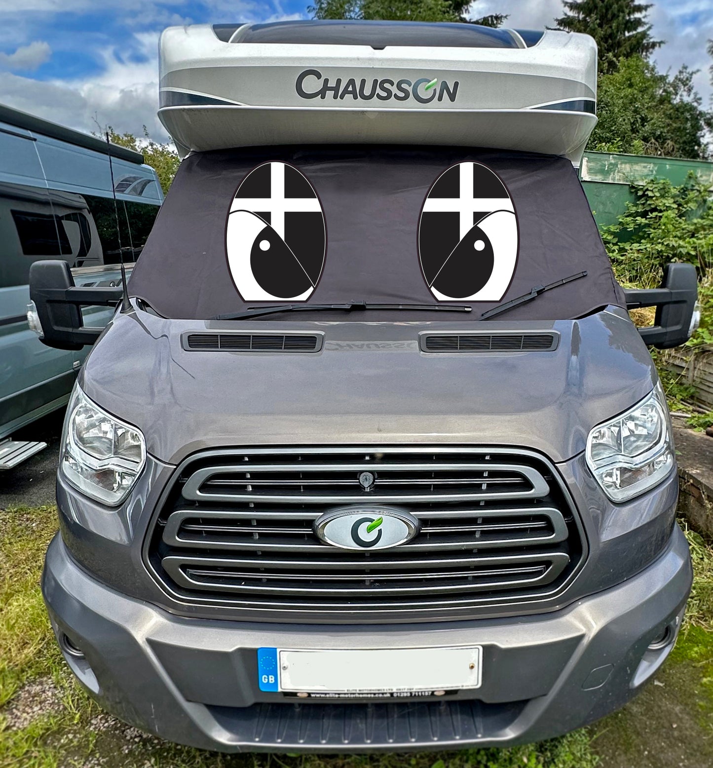 MK8 Transit Screen Wrap - Flag Eyes