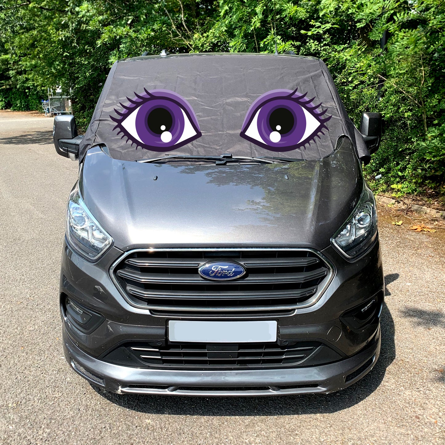 Ford Transit Custom Screen Wrap - Flo Eyes