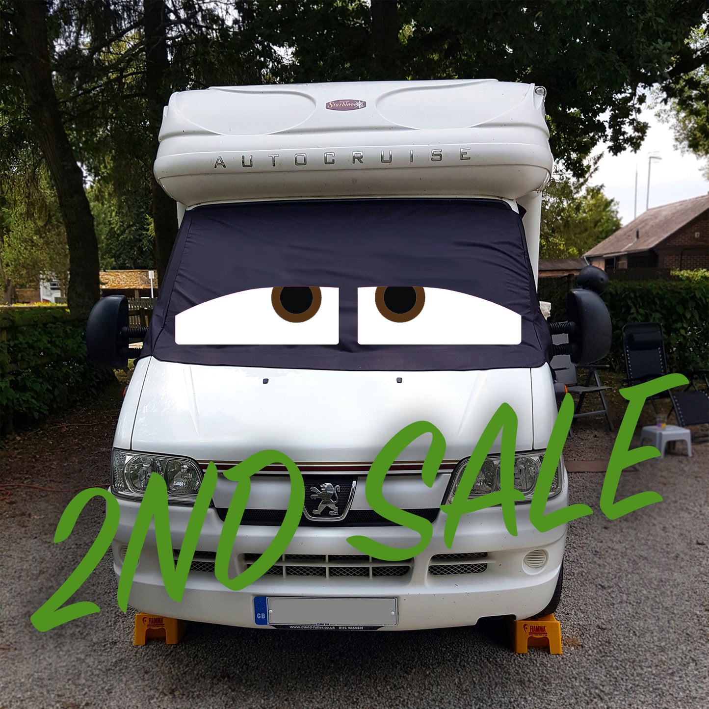 SALE 2nds Ducato, Boxer Motorhome Eyes Screen Cover