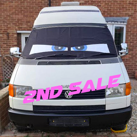 SALE 2nds T4 Screen Cover Eyes Blue