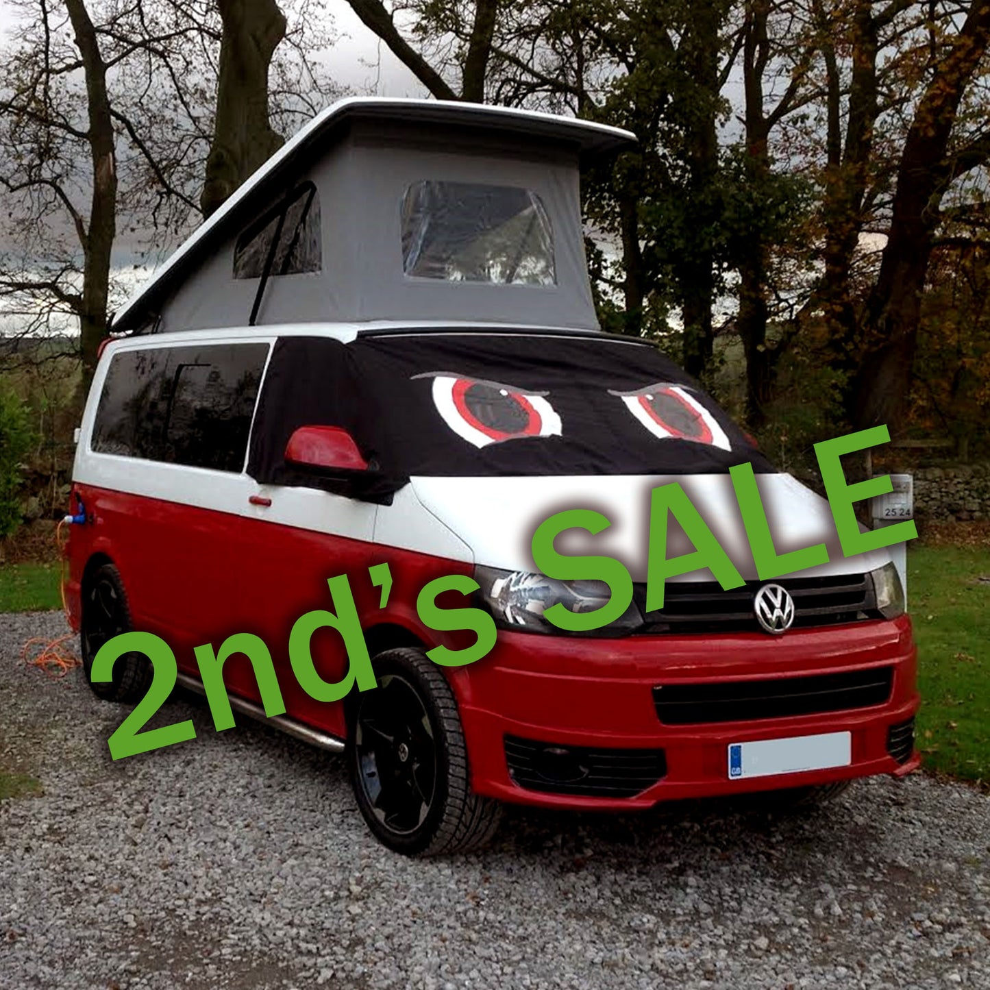 SALE 2nds T5 Screen Cover Red Eyes