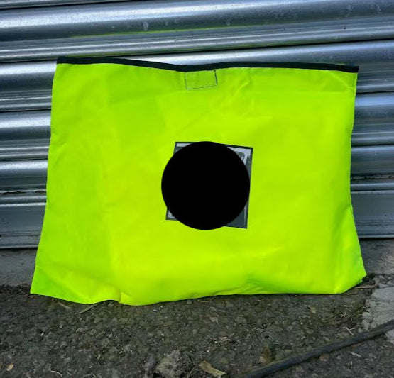 SALE Trafic, Primastar, Vivaro Screen Cover - Plain high visibility yellow