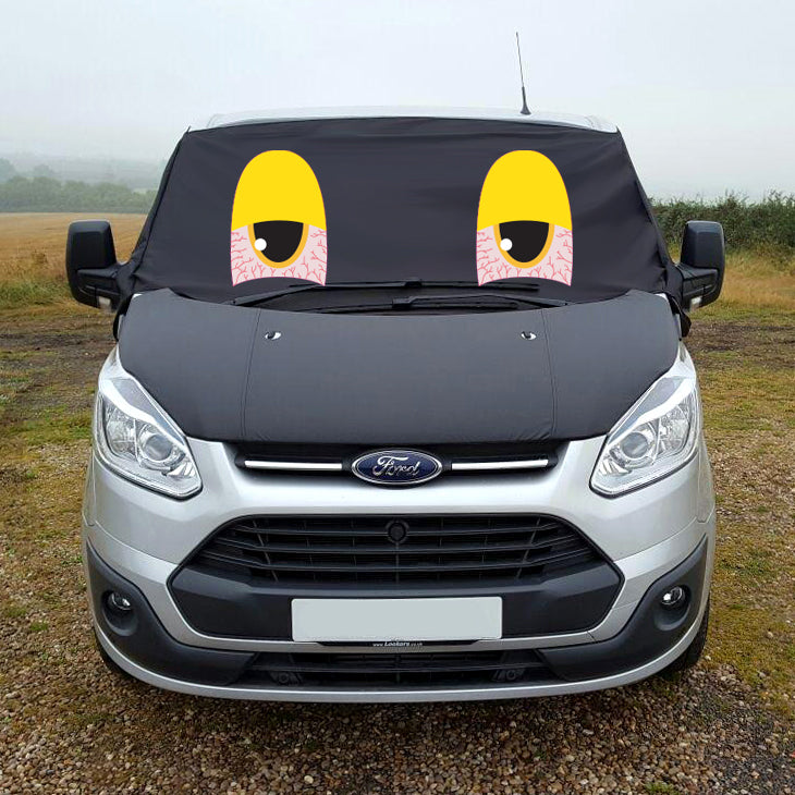 Ford Transit Custom Screen Wrap - Blaze Eyes