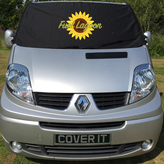 Trafic, Primastar, Vivaro Van Screen Wrap - FL Sunflower