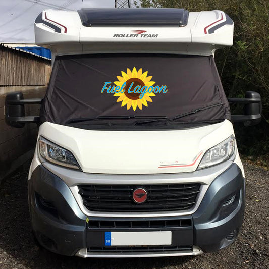Ducato, Boxer, Relay Motorhome Screen Wrap - FL sunflower