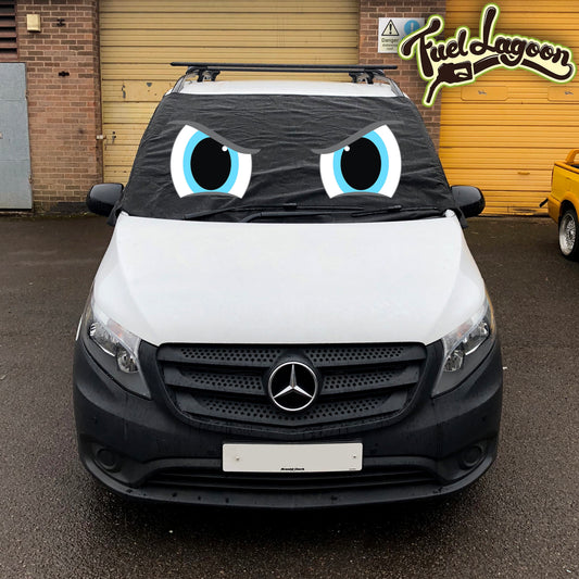Mercedes Vito 447 Screen Cover Eyes - Rocky