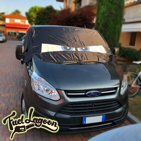 FORD TRANSIT VAN MK6 SCREEN WRAP FROST COVER DELUXE (2000-2006