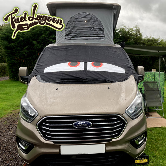 Ford Transit Custom Screen Wrap - Danny Eyes
