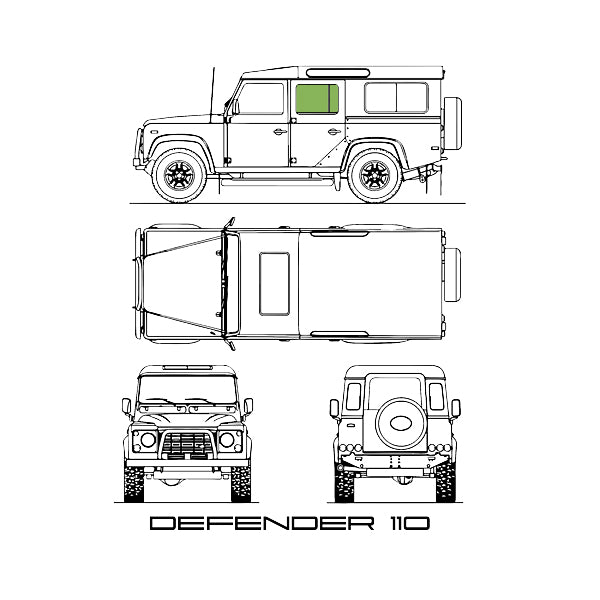Land Rover Defender 110 - Thermal Screens