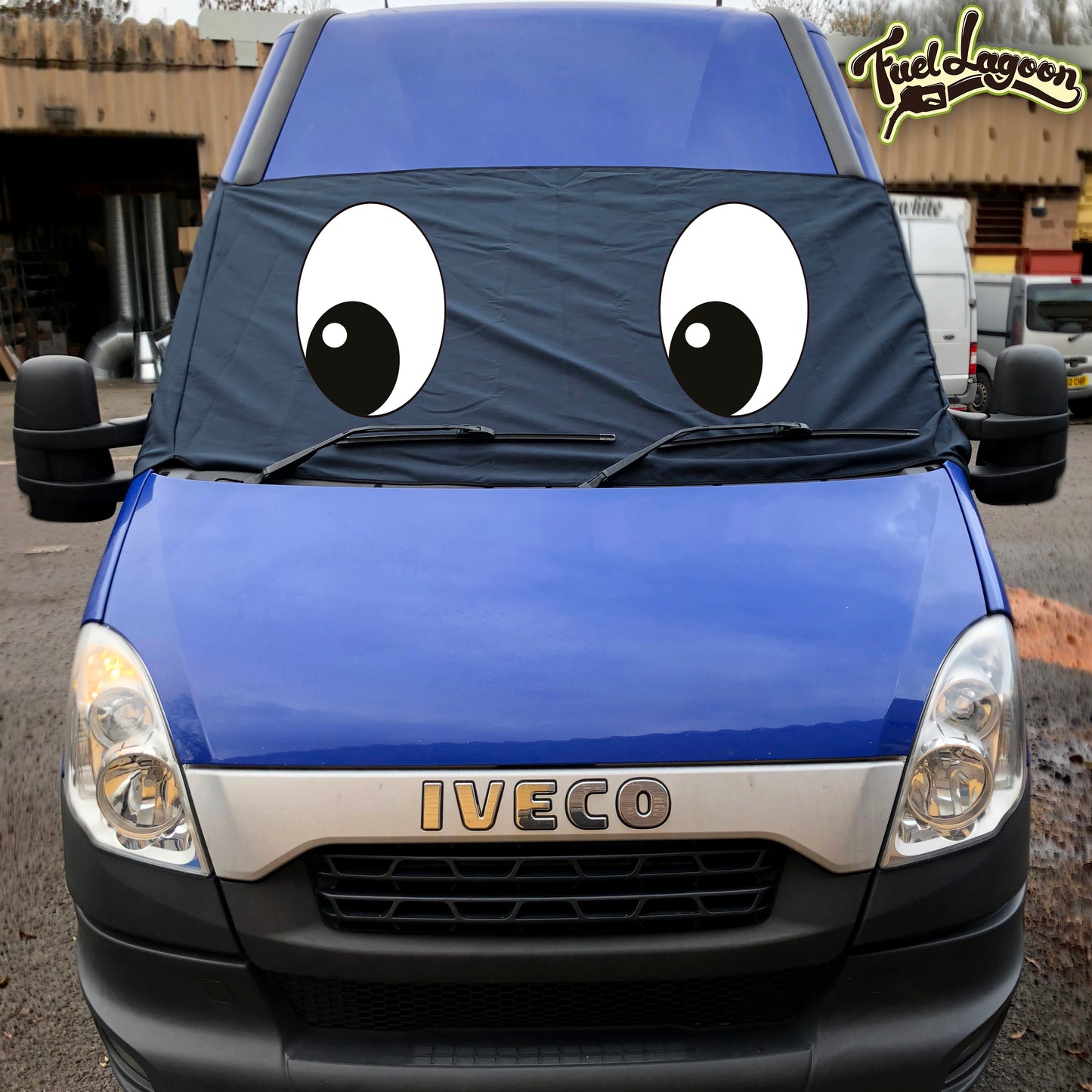 Iveco Daily 1999-2014 Screen Cover - Felix Eyes