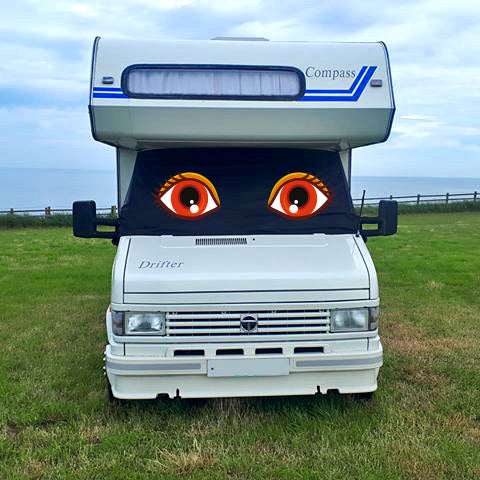 Ducato, Trafic, Talbot Express, J5 Motorhome Screen Wrap 1981-1993 - Flo Eyes