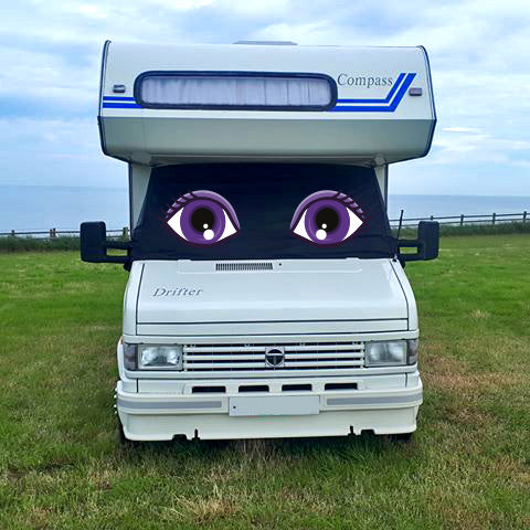 Ducato, Trafic, Talbot Express, J5 Motorhome Screen Wrap 1981-1993 - Flo Eyes