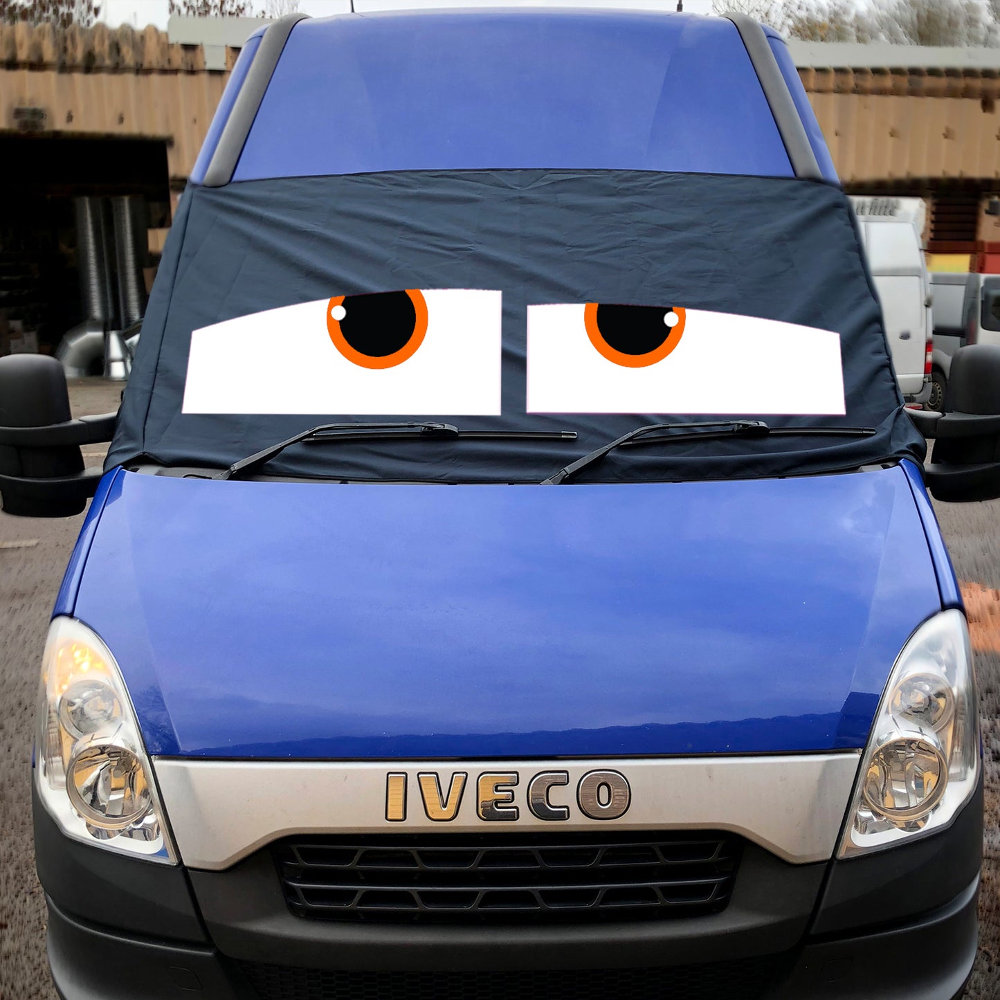 Iveco Daily 1999-2014 Screen Cover - James Eyes