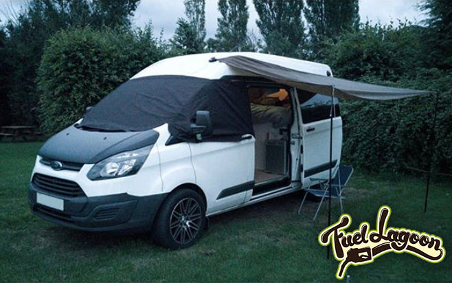 Ford Transit Custom Screen Wrap - Plain