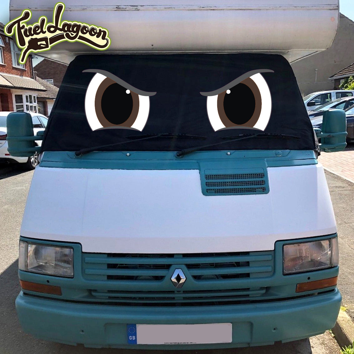 Ducato, Trafic, Talbot Express, J5 Motorhome Screen Wrap 1981-1993 - Rocky Eyes