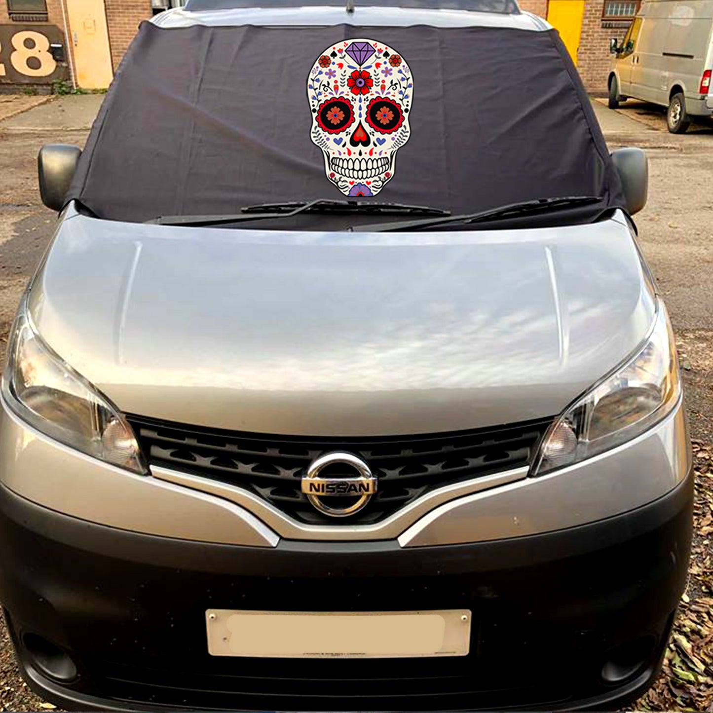 NV200 Screen Wrap - Sugar Skull