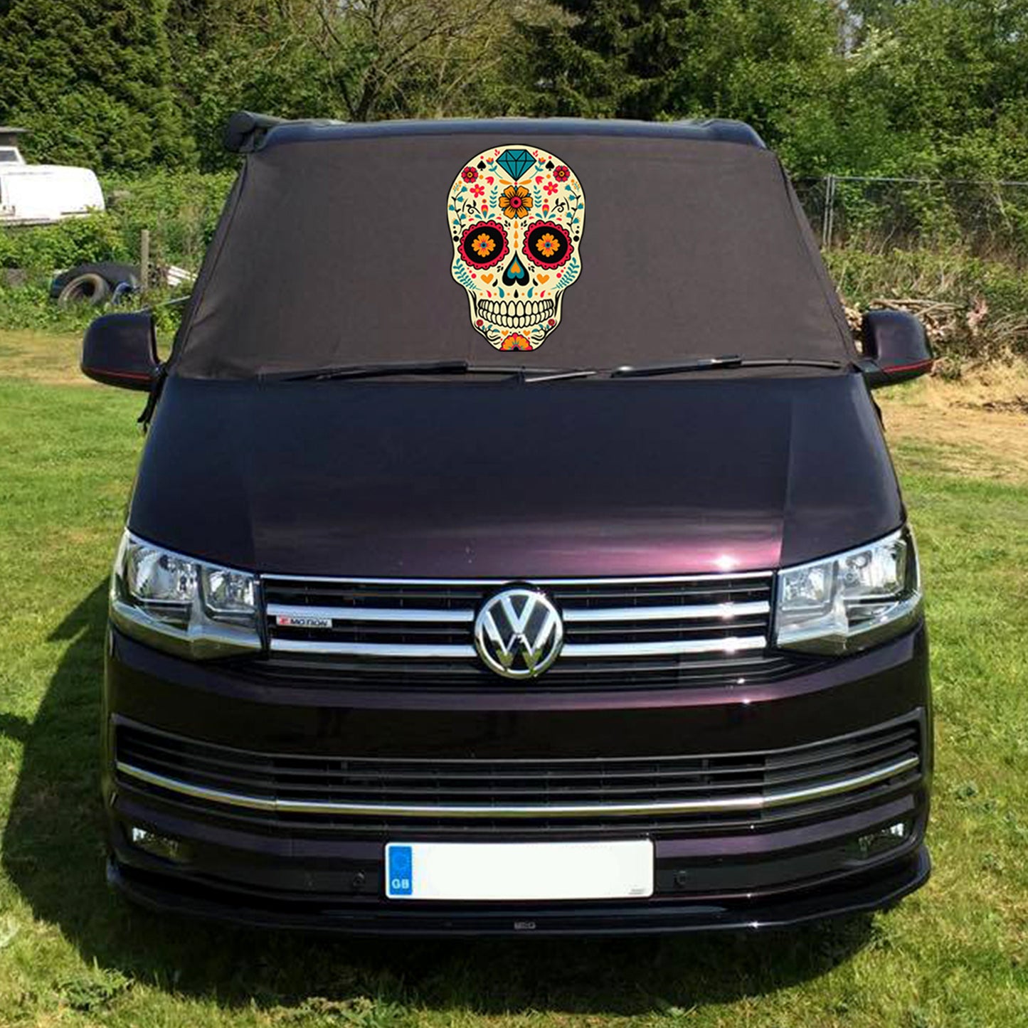 T6 Screen Wrap Eyes - Sugar Skull