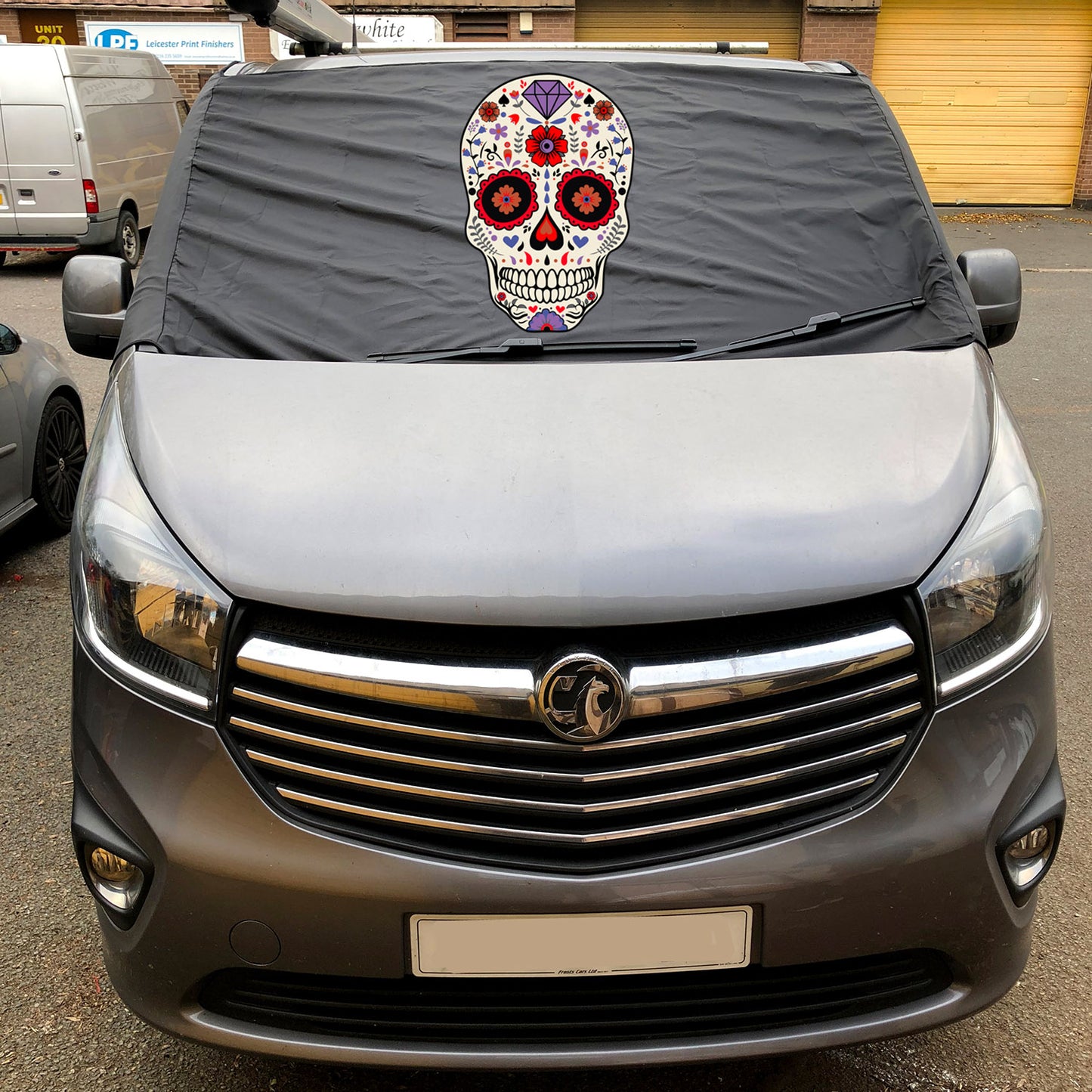 Vivaro, Trafic, Talento, NV300 2015+ Screen Cover - Sugar Skull