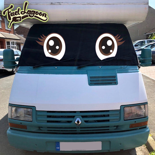 Ducato, Trafic, Talbot Express, J5 Motorhome Screen Wrap 1981-1993 - Trixie Eyes