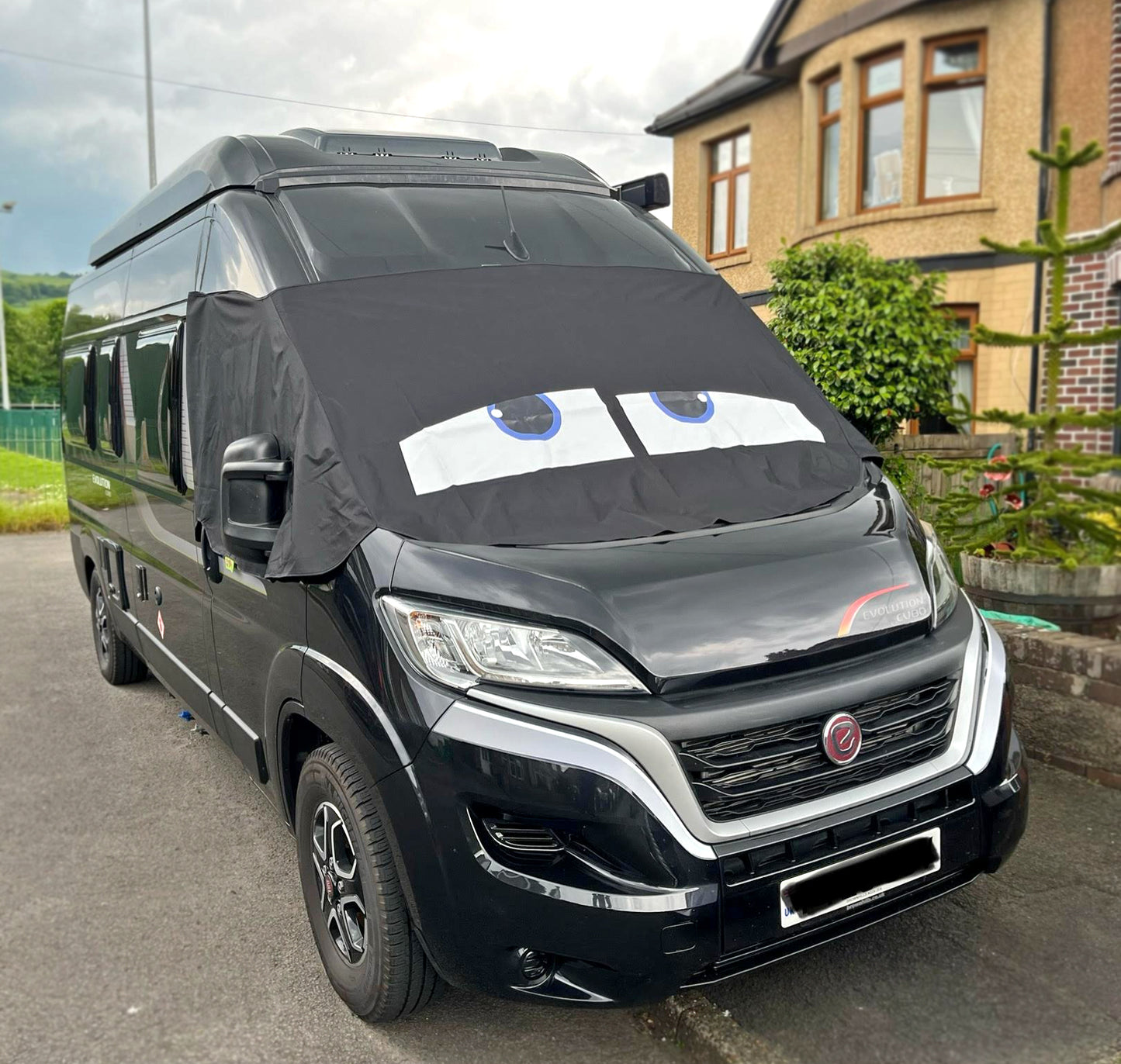 Ducato, Boxer, Relay Motorhome Screen Wrap - James Eyes