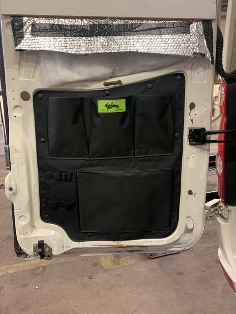 Mercedes Benz Sprinter 1996 - 2006 Barn Door Storage Organiser