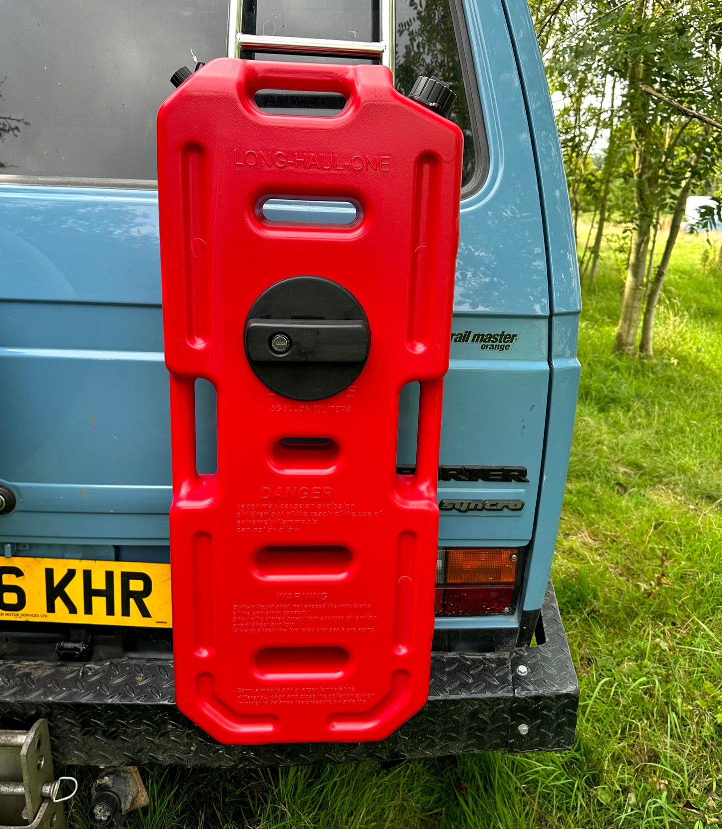 Universal Overlander Fuel Carrier 20L (Jerry Can) RED
