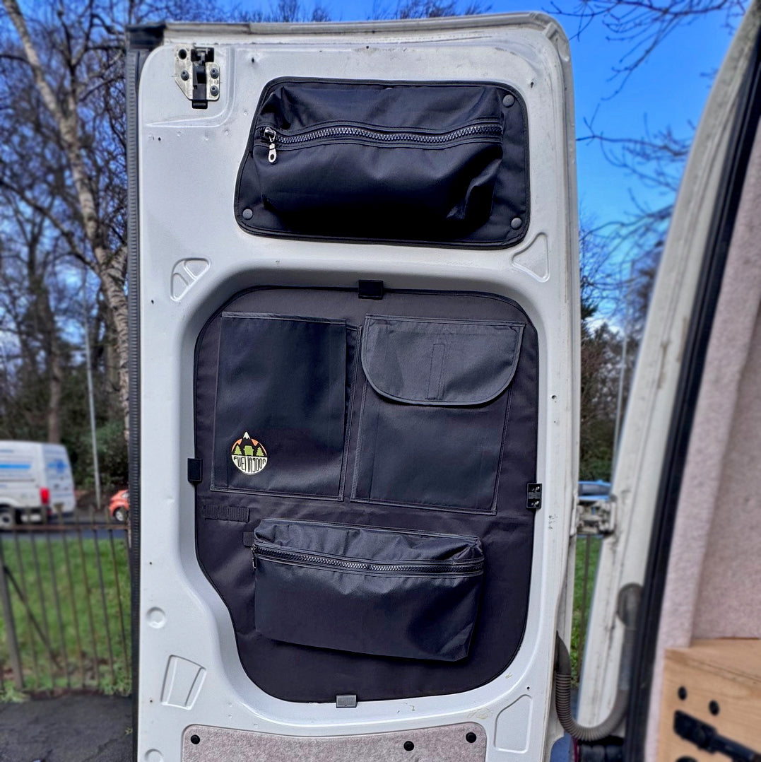 Crafter / Sprinter 06-17 Barn Door Storage Pocket Organisers