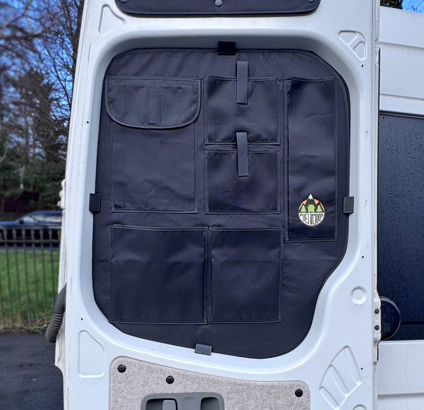Crafter / Sprinter 06-17 Barn Door Storage Pocket Organisers