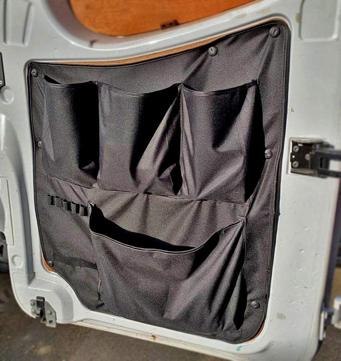 Crafter / Sprinter 06-17 Barn Door Storage Pocket Organisers