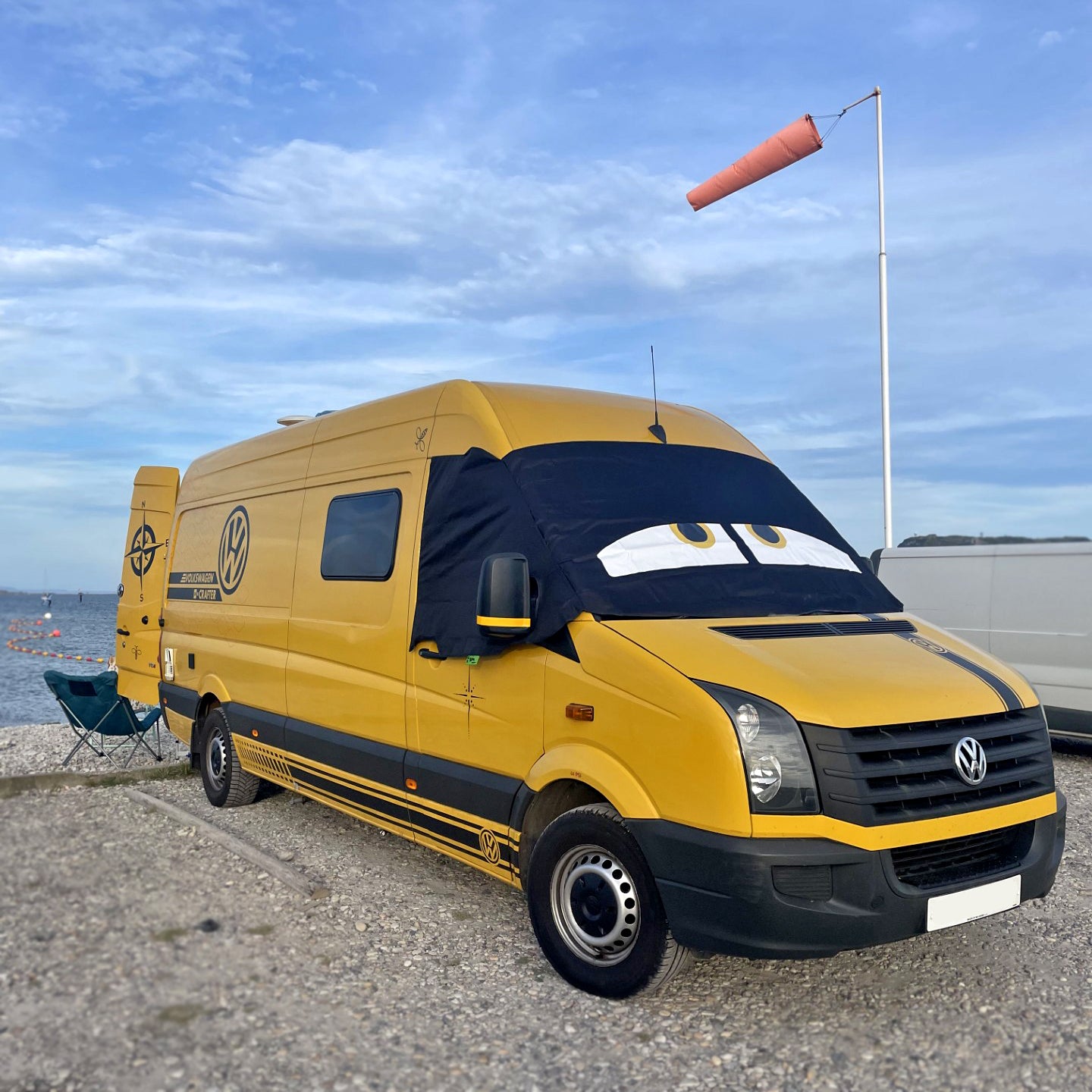 VW Crafter, Mercedes Sprinter Screen Cover Eyes - Danny