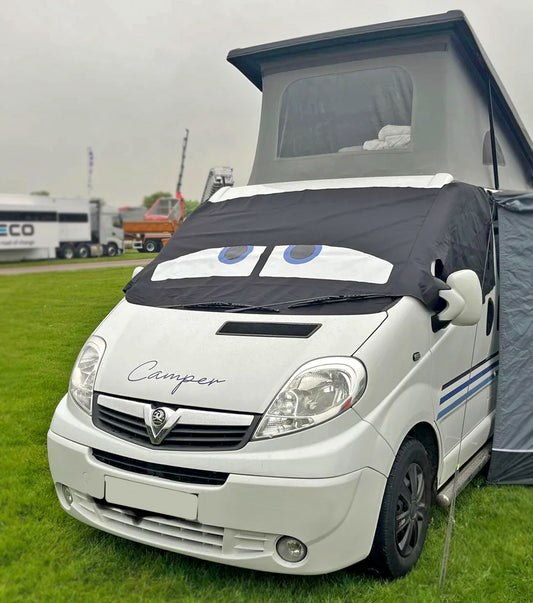 FORD TRANSIT VAN Mk7 Screen Wrap Frost Cover Deluxe (2007-2013) Black FORD TRANSIT VAN Mk7 Screen Wrap Frost Cover Deluxe (2007-2013) Black