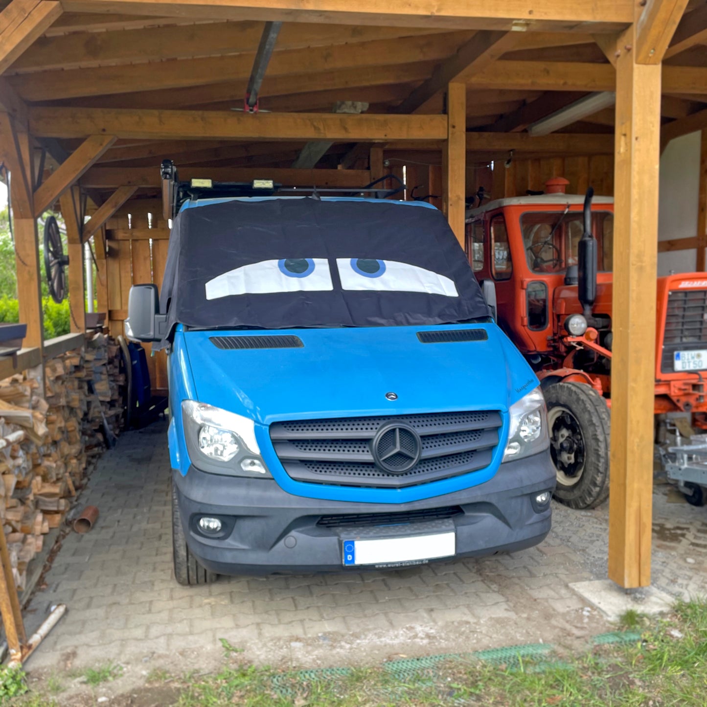 VW Crafter, Mercedes Sprinter Screen Cover Eyes - Danny