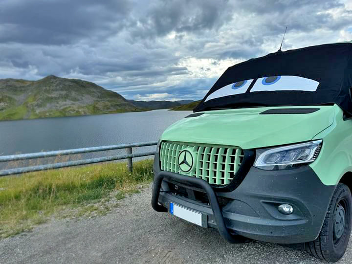 VW Crafter, Mercedes Sprinter Screen Cover Eyes - Danny