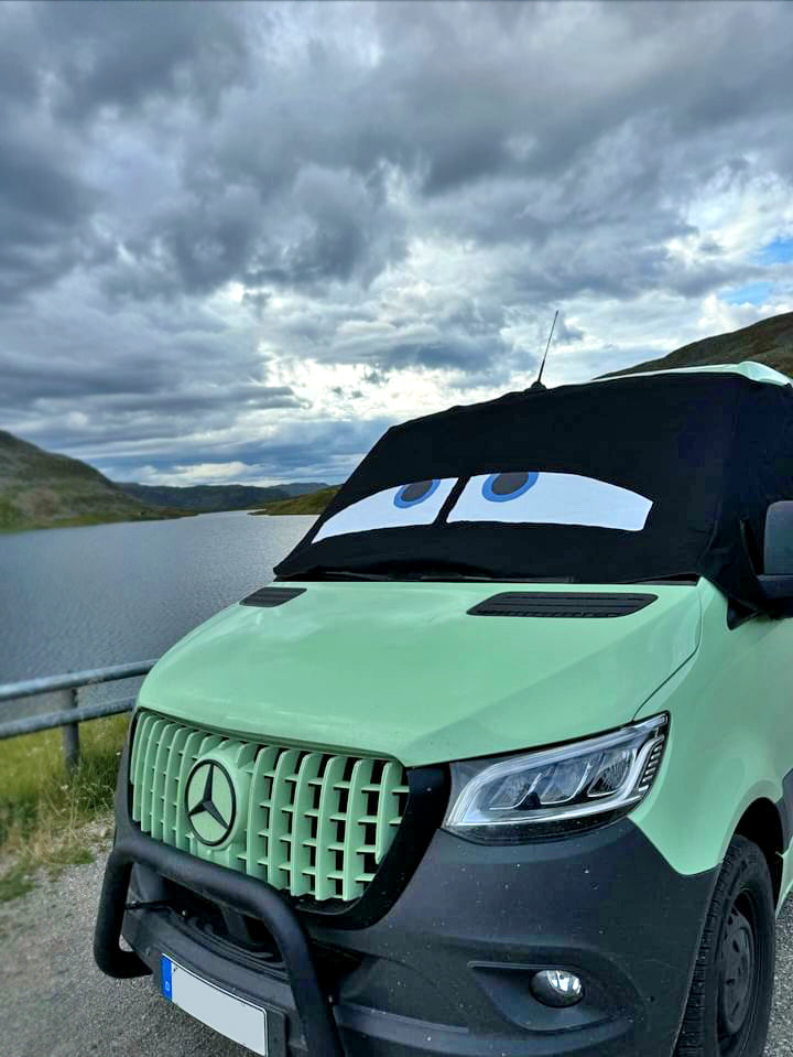 VW Crafter, Mercedes Sprinter Screen Cover Eyes - Danny